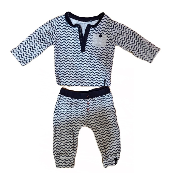 Noppies Navy Outfit - Picture 1 of 4